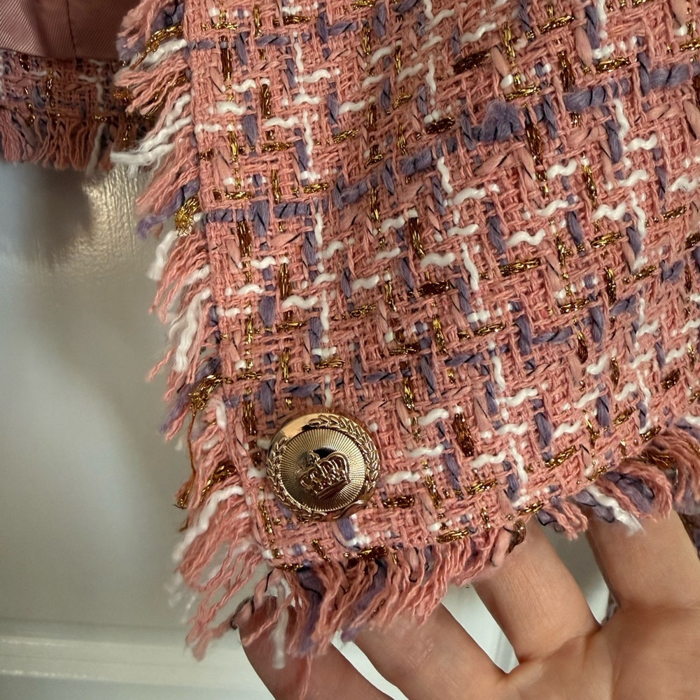 Walter Baker Women's Rose Tweed Blazer - Picture 6 of 10